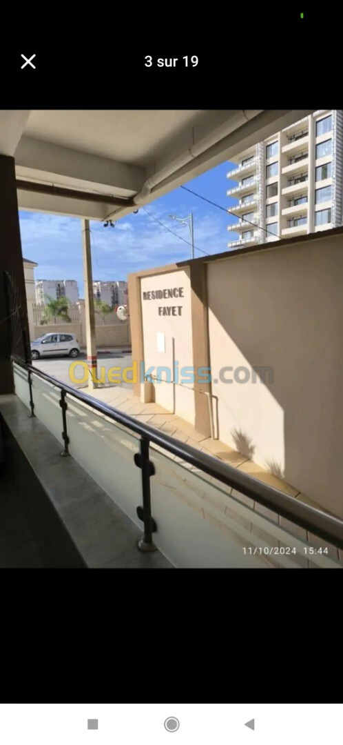 Location Appartement F3 Alger Ouled fayet