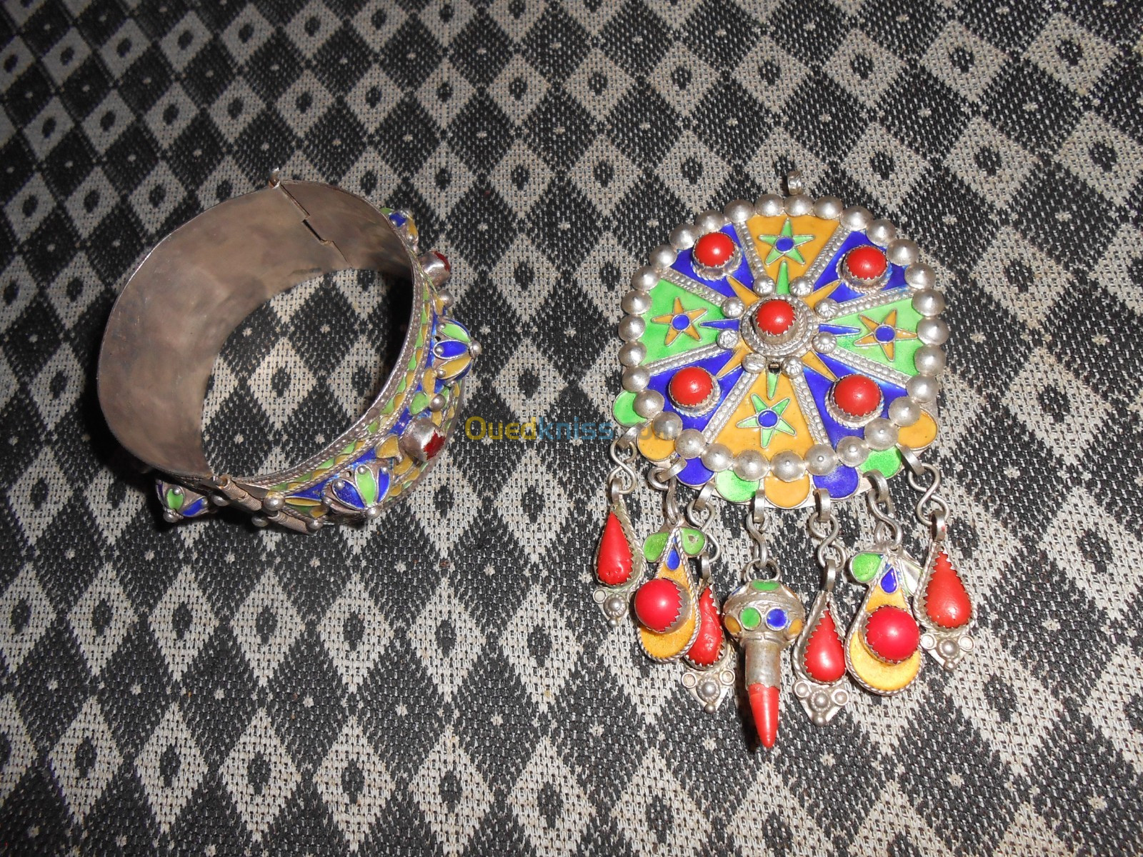 BIJOUX KABYLE ANCIEN EN ARGENT