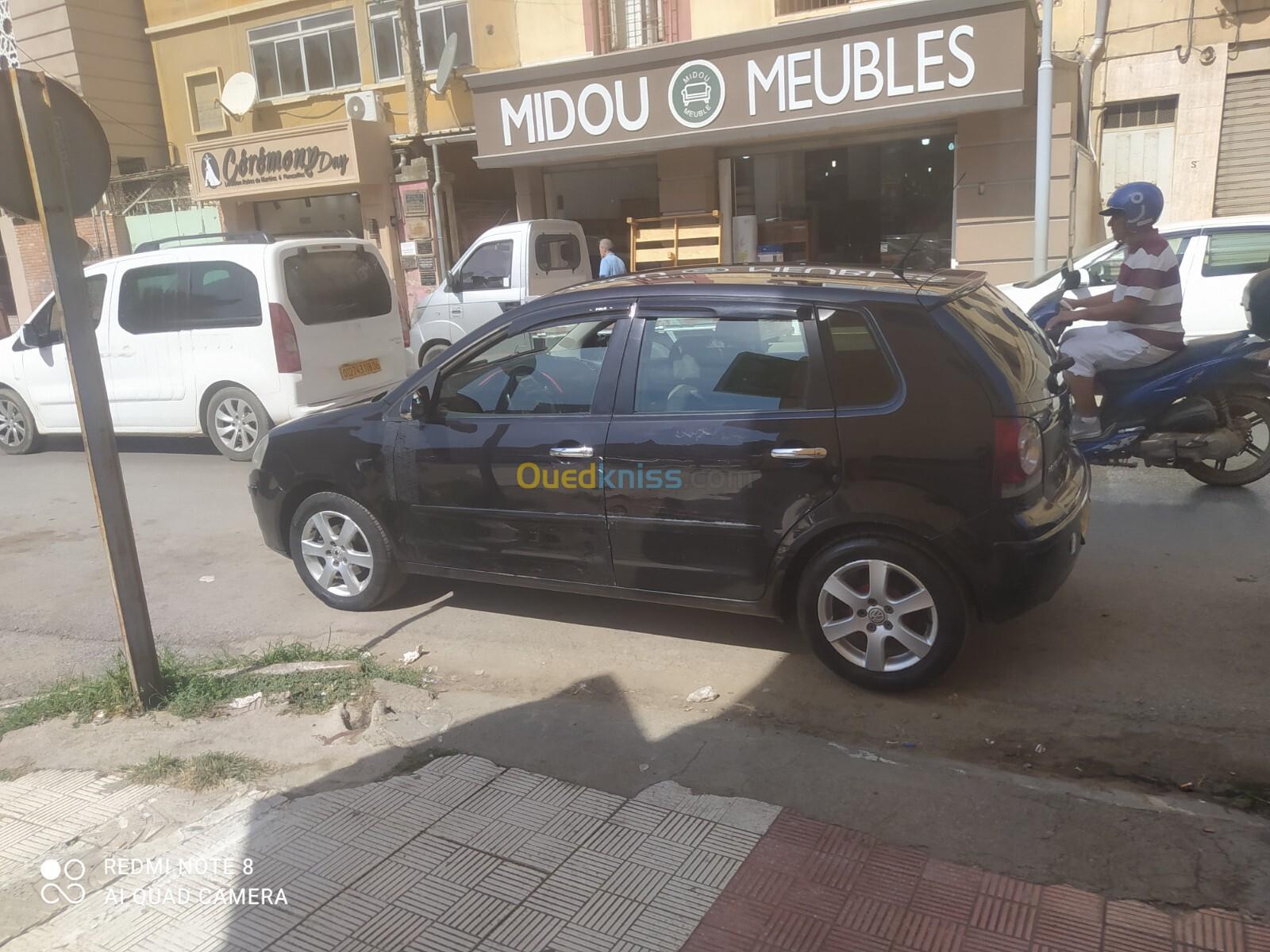 Volkswagen Polo 2008 Black et Silver