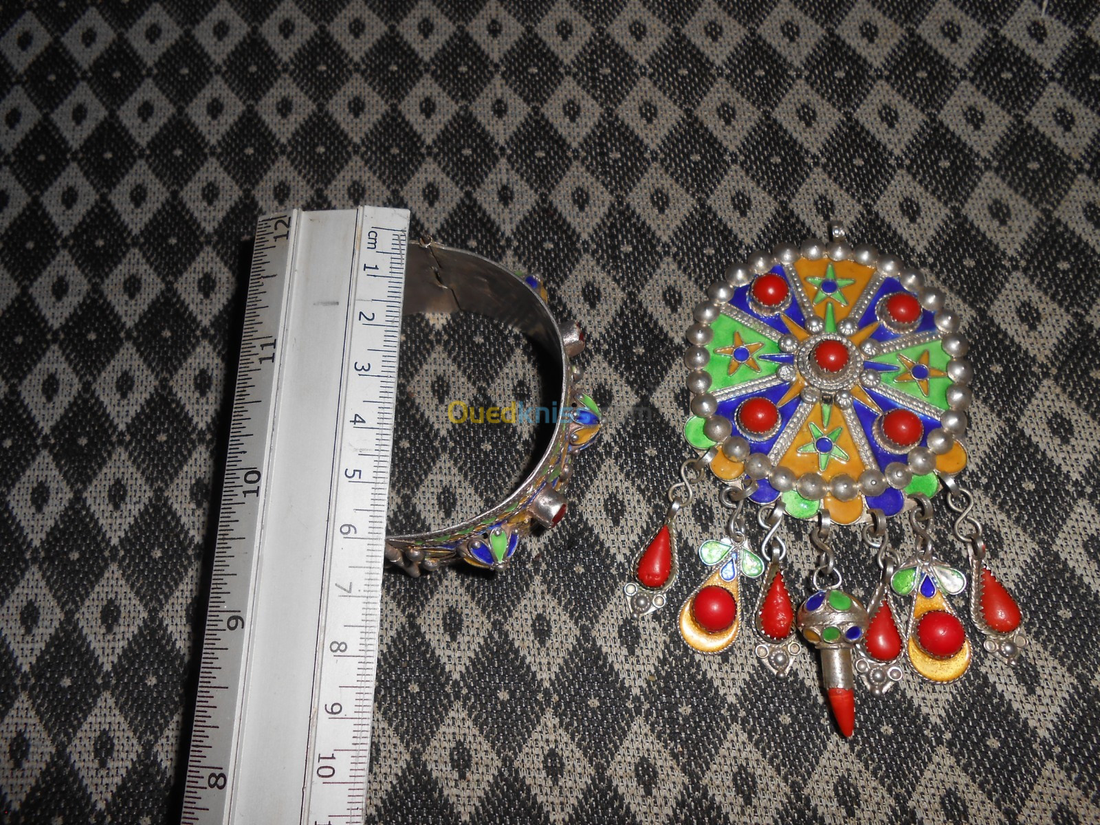 BIJOUX KABYLE ANCIEN EN ARGENT