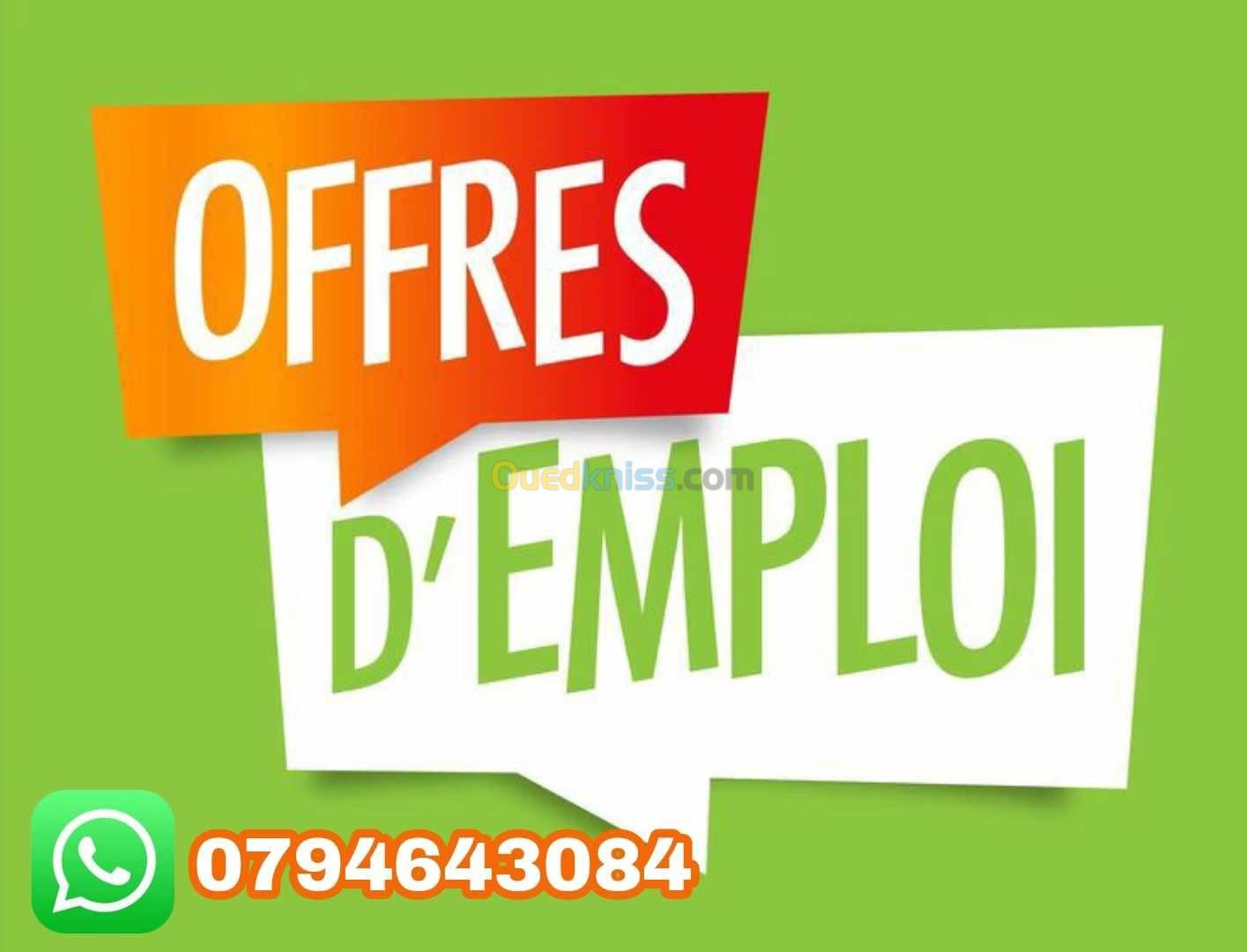 Offre d'emploi