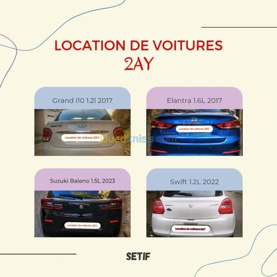 Location de voitures 2AY 