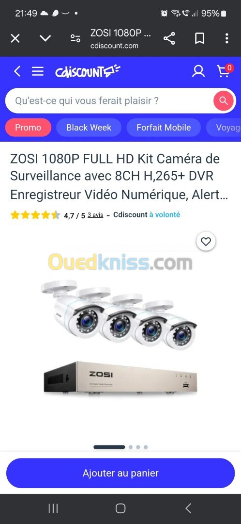 Caméra surveillance 