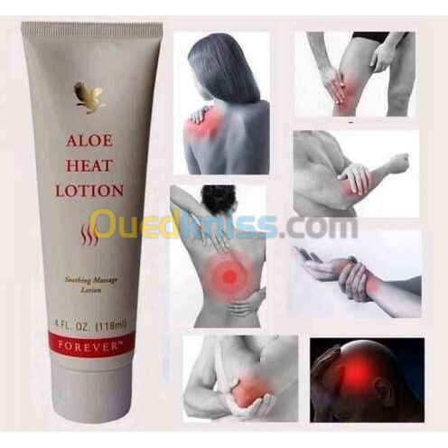 Forever Aloe Heat lotion