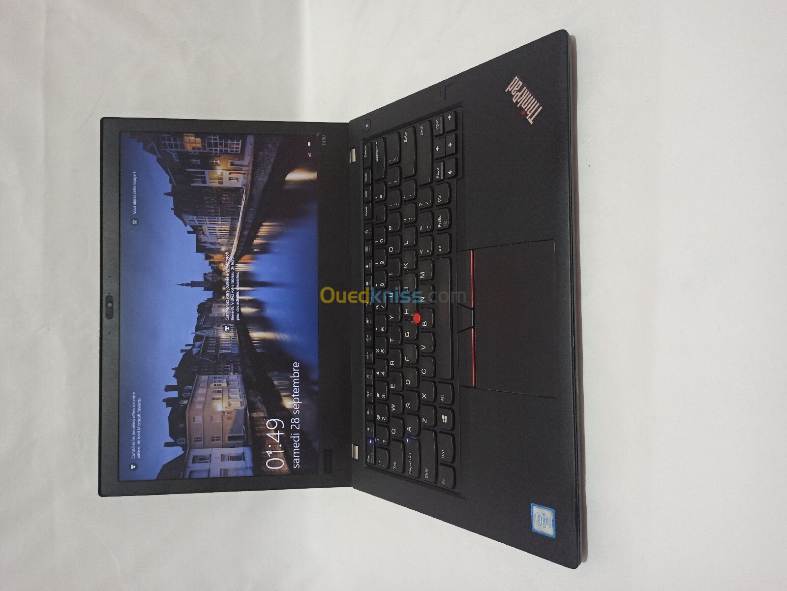 Lenovo Thinkpad T480 i5 7eme 8/256 ssd Écran 14.1"