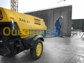 compresseur de chantier atlas copco xas 97