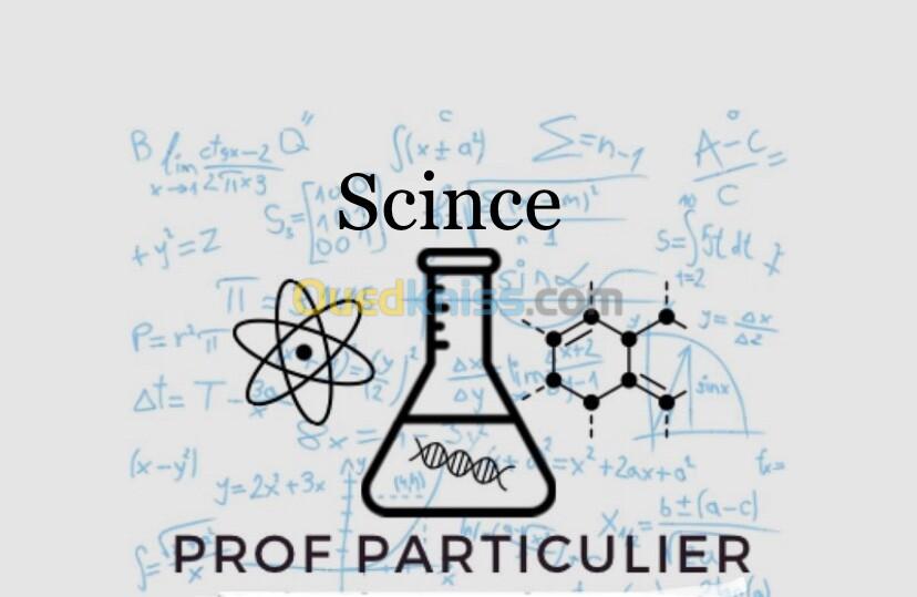 Prof science particulier cem/ lycee