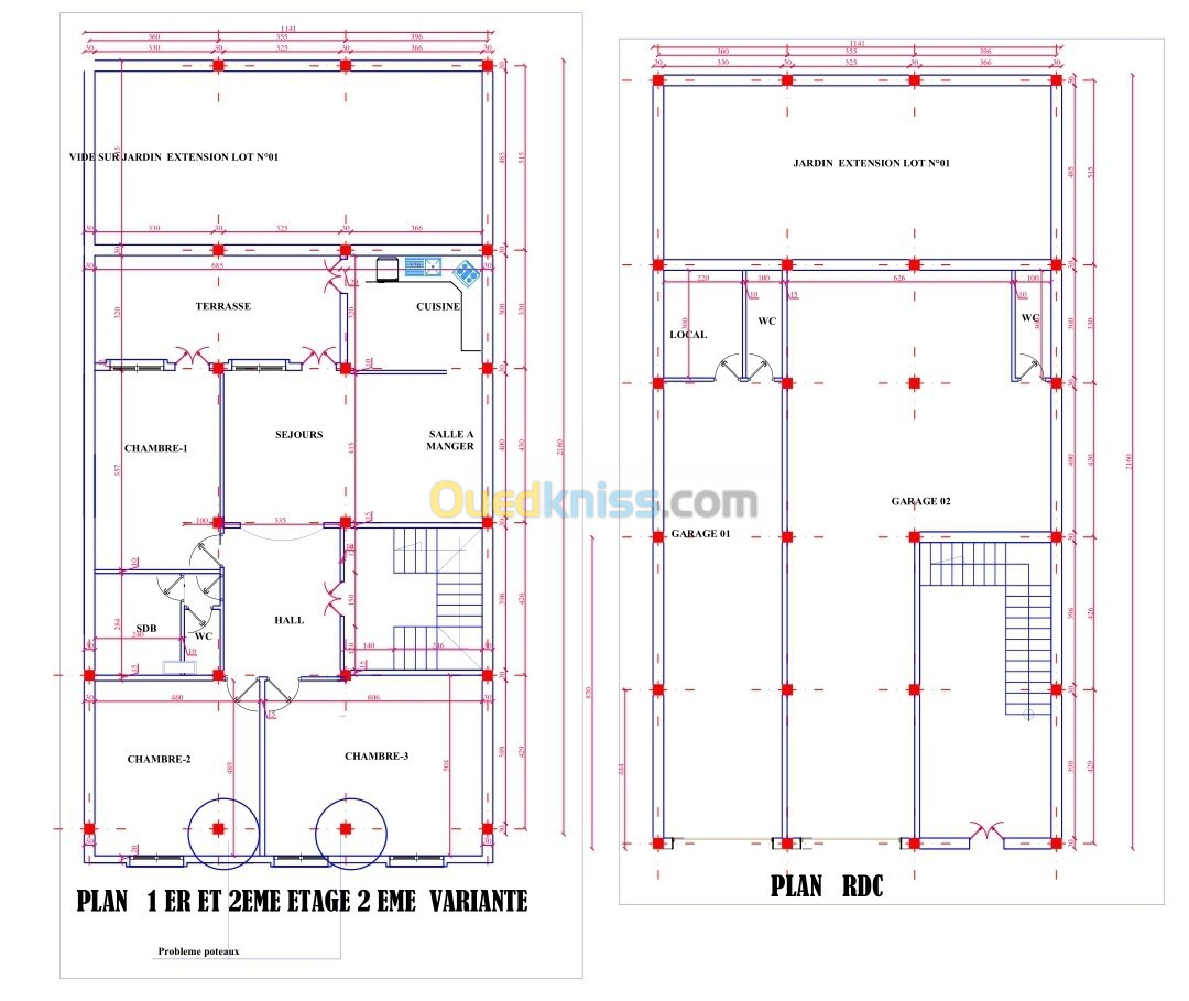 Vente Villa Tlemcen Souahlia