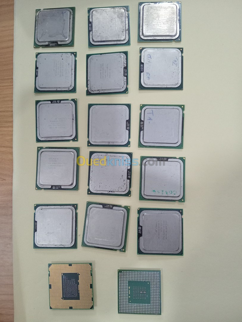 processeurs P4 , Core 2 Deo , Duel core , Celeron , Ext