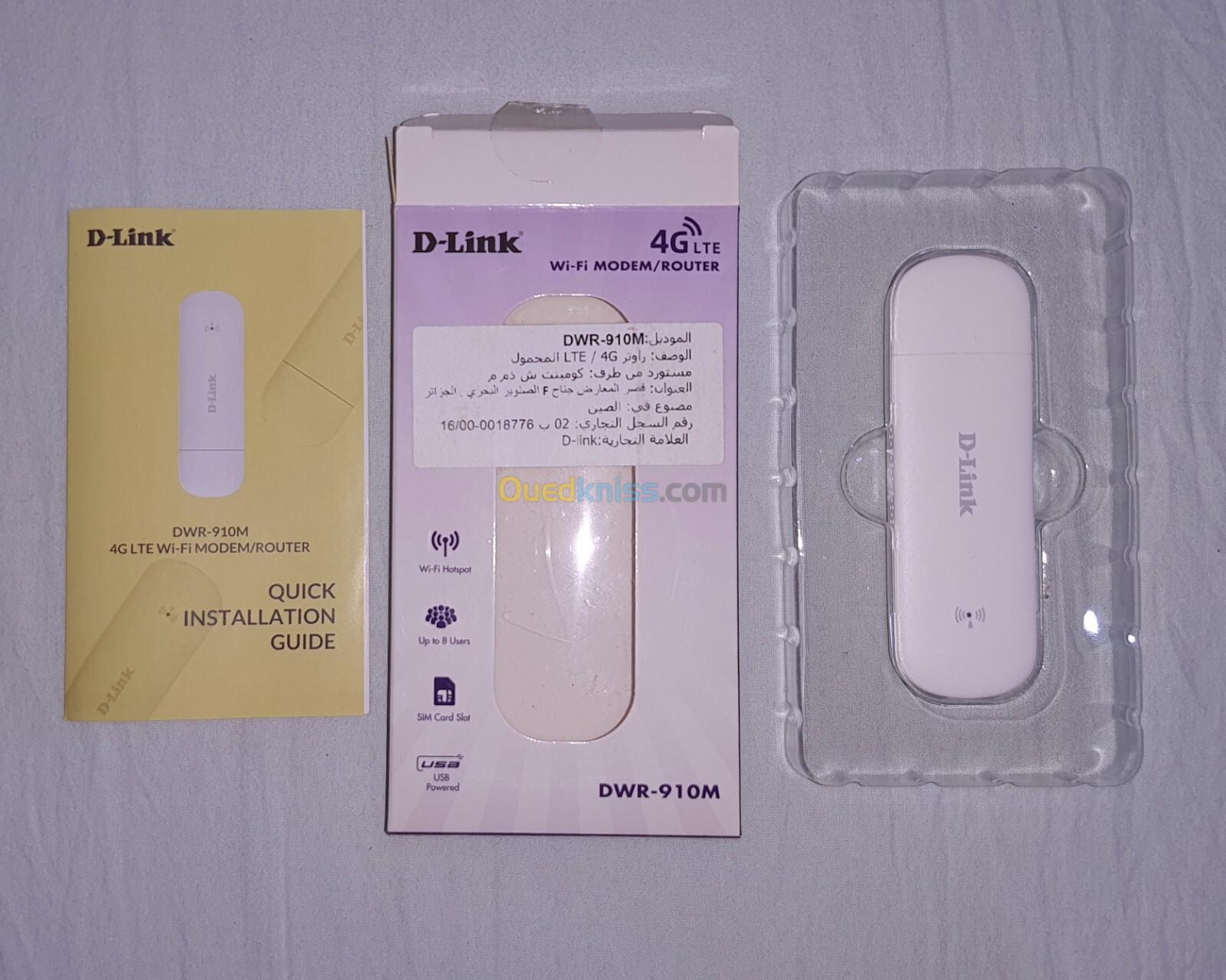 MODEM ROUTER D-LINK DWR-910M 4G LTE