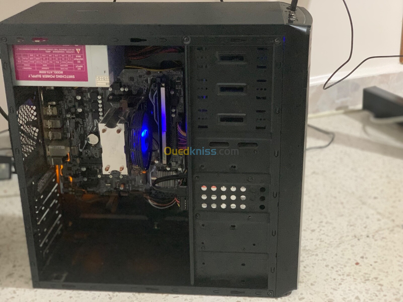 PC GAMER COMPLER MENHARAK TAL3AB RYZEN 5 5600G 12GB RAM