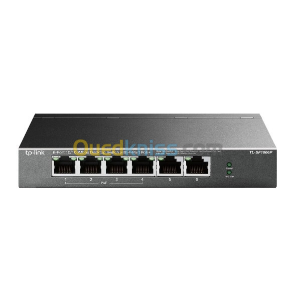 SWITCH TPLIN SF1006P 6P 10/100M 4P POE+