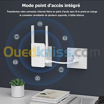 MODEM TENDA AC 2100 DUL BAND RANGE EXTENDER WIFI A 21