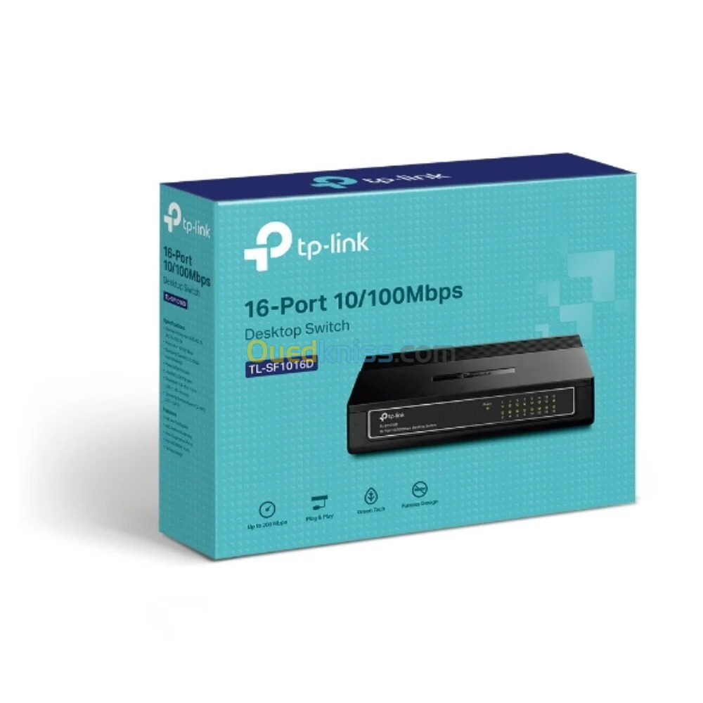 SWITCH TPLINK TL-SF1016D 16P 10/100M