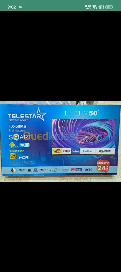 50 pouce telestar tv Android smart