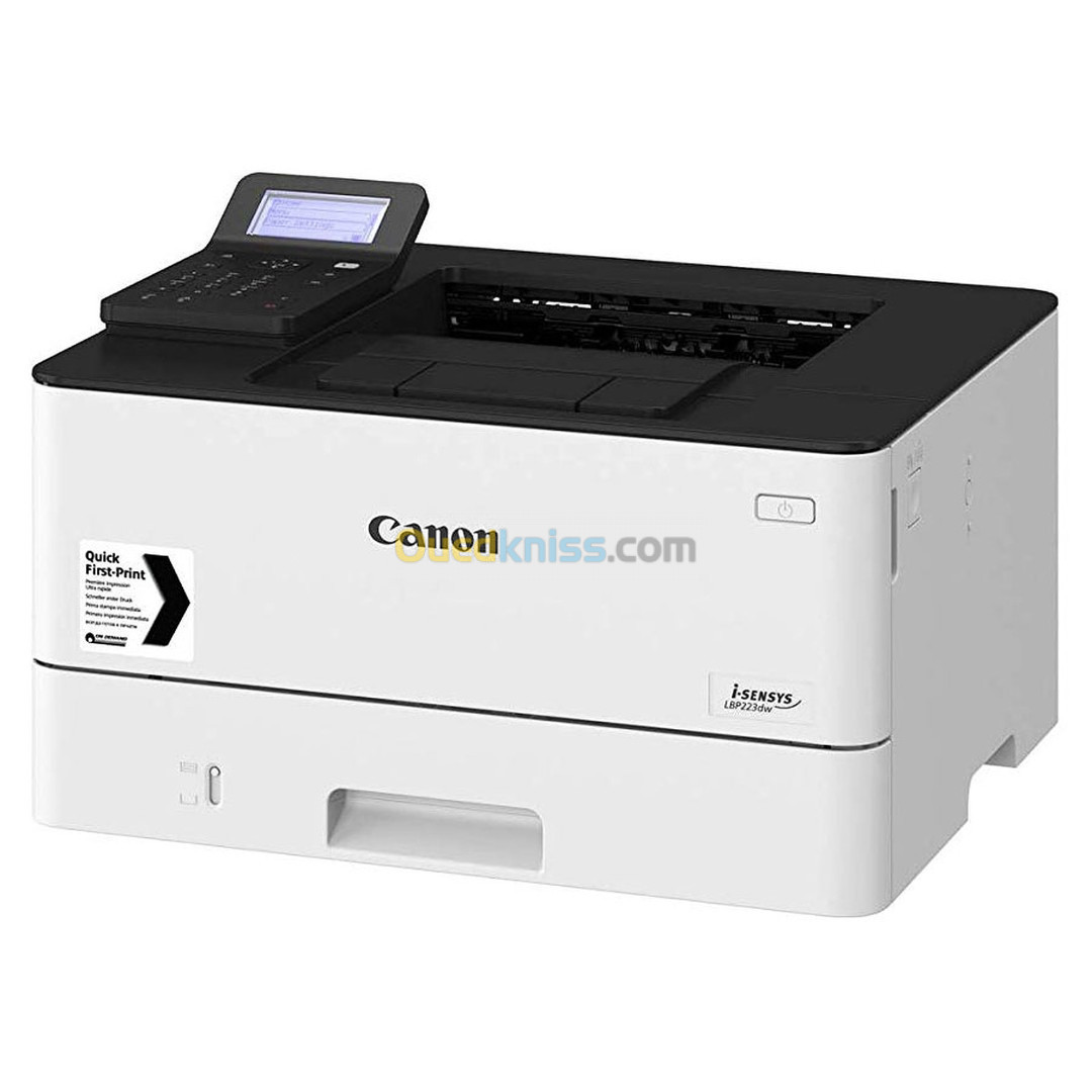 IMPRIMANTE LASER MONOCHROME CANON LBP 223 DW 33 PPM RECTO/VERSO WIFI