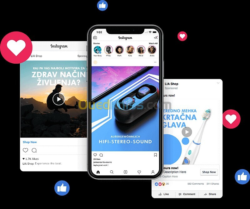 Publicité sur Facebook & Instagram en Algérie