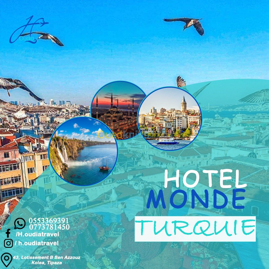 hôtel monde Turquie 