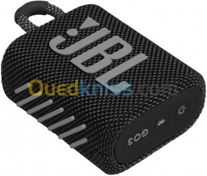Enceinte JBL GO 3 Bluetooth portable et legere  Étanche a leau et à la poussière Autonomie 5 hrs
