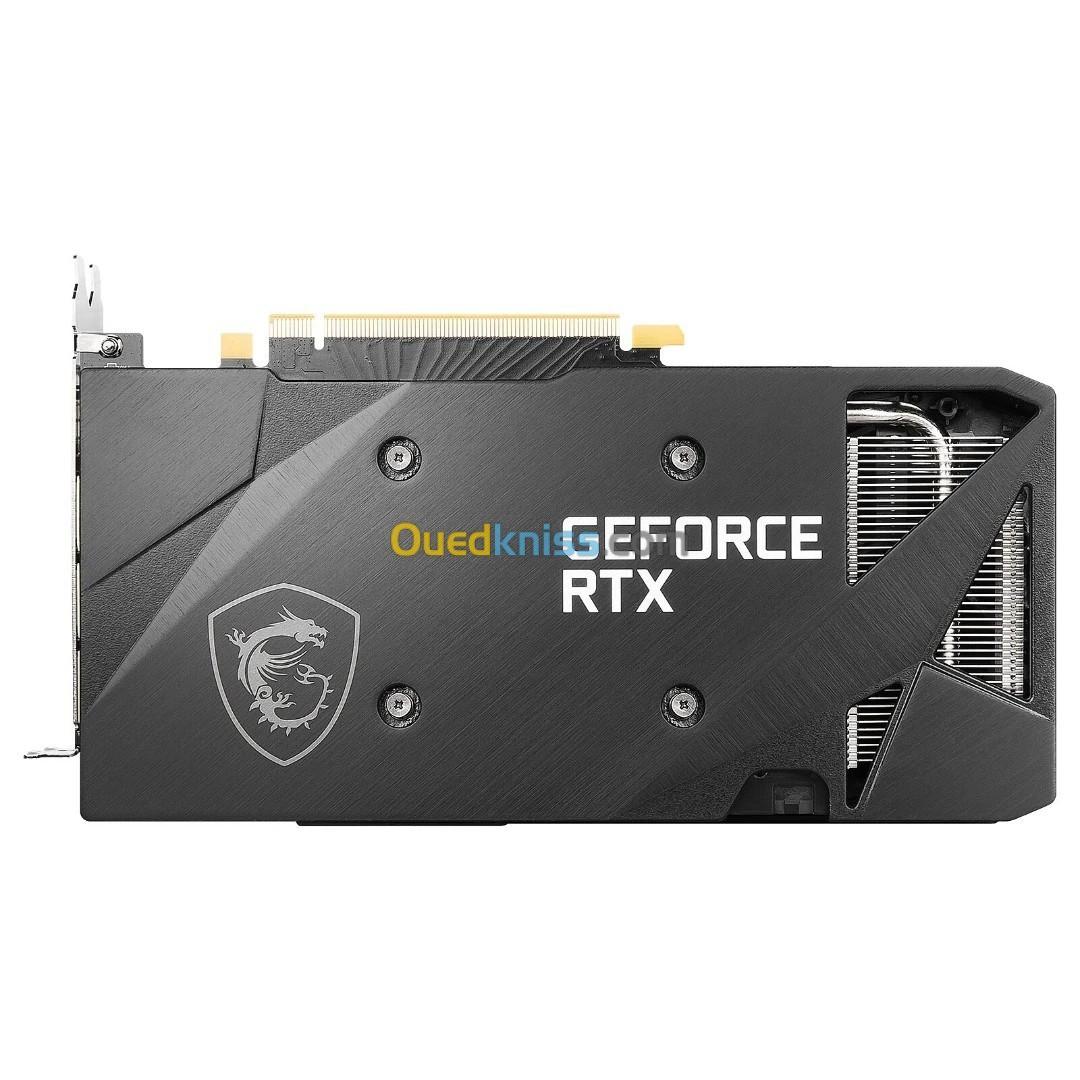 MSI GEFORCE RTX 3050 VENTUS 2X 8G OC EDITION GDDR6 - 1492 MHZ - PCI EXPRESS GEN 4 - 4K 120 HZ - GRIS