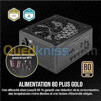 Corsair RM750x 80PLUS Gold - Alimentation 100% Modulaire 750W ATX 12V / EPS 12V