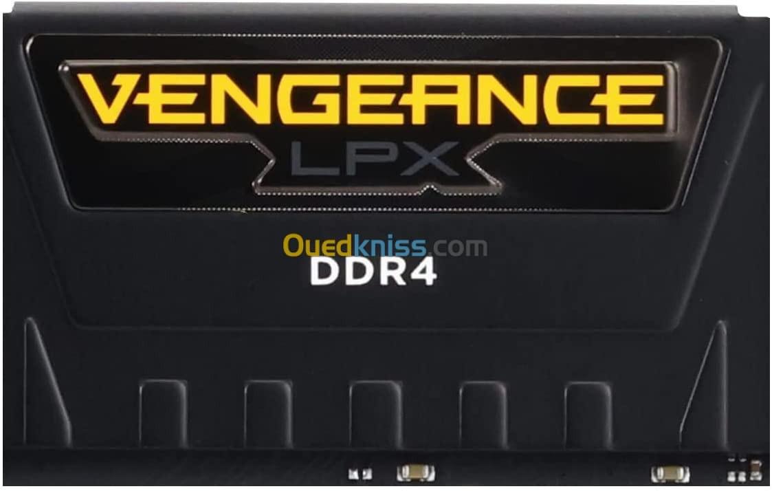 Ram Corsair VENGEANCE LPX 8GB - 1 X 8 Go - DDR4 - 3600Mhz - Pc4-28800 -  - Noir