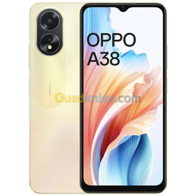 OPPO A38 - 4GB - 128GB - DUAL SIM - 6.5" LCD - DUAL CAMERA 50 MEGAPIXELS - 5000 mAh - BLISTER