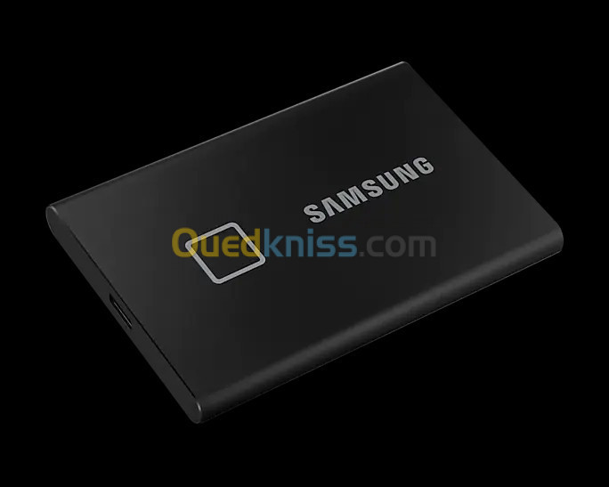 Samsung SSD Portable T7 Touch - 500Go - Externe - USB 3.2 Type C - 1050 Mo/S