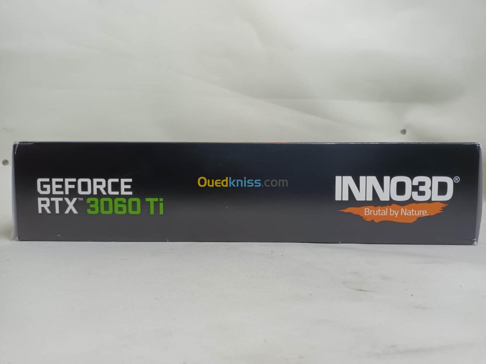 INNO3D GEFORCE RTX3060 Ti GDDR6X X3 OC - 8 Go - GDDR6X - 3xDP - HDMI -