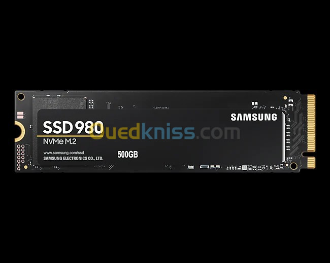 Disque SSD 500Go interne Samsung NVMe M.2 PCIe 3.0[MZ-V8V500BW