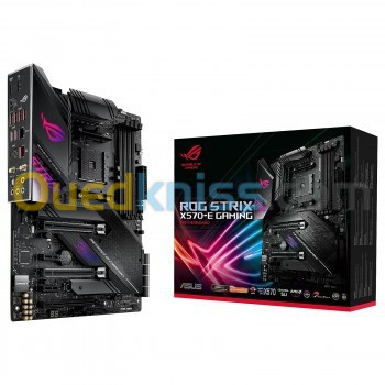 Carte Mère ASUS ROG STRIX X570-E GAMING ATX Socket AM4 AMD 4x DDR4 - SATA 6Gb/S + M.2