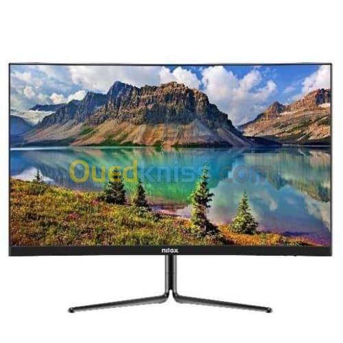 Nilox Ecran 27pouces Full HD Gaming Incurvé -165 Hz - VA - LED - HDMI - DisplayPort