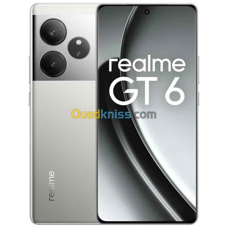 REALME GT6 - 16GB - 512GB - DUAL SIM - 6,7" FHD+ 50 MEGAPIXELS - NFC - 5500 mAh - BLISTER