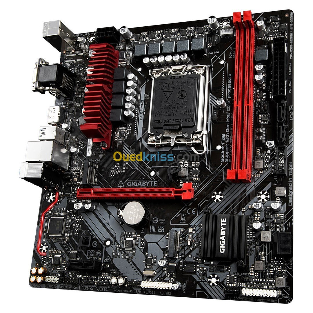 Gigabyte B660M GAMING DDR4 Micro ATX Socket 1700 Intel - M.2 PCIe 4.0 -PCI-Express 4.0 16x