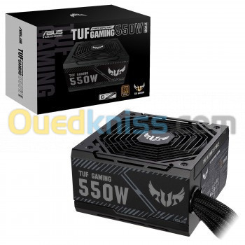 Alimentation ASUS TUF GAMING 550B 80 PLUS Bronze 550W ATX/EPS 12V - Ventilateur 135 Mm