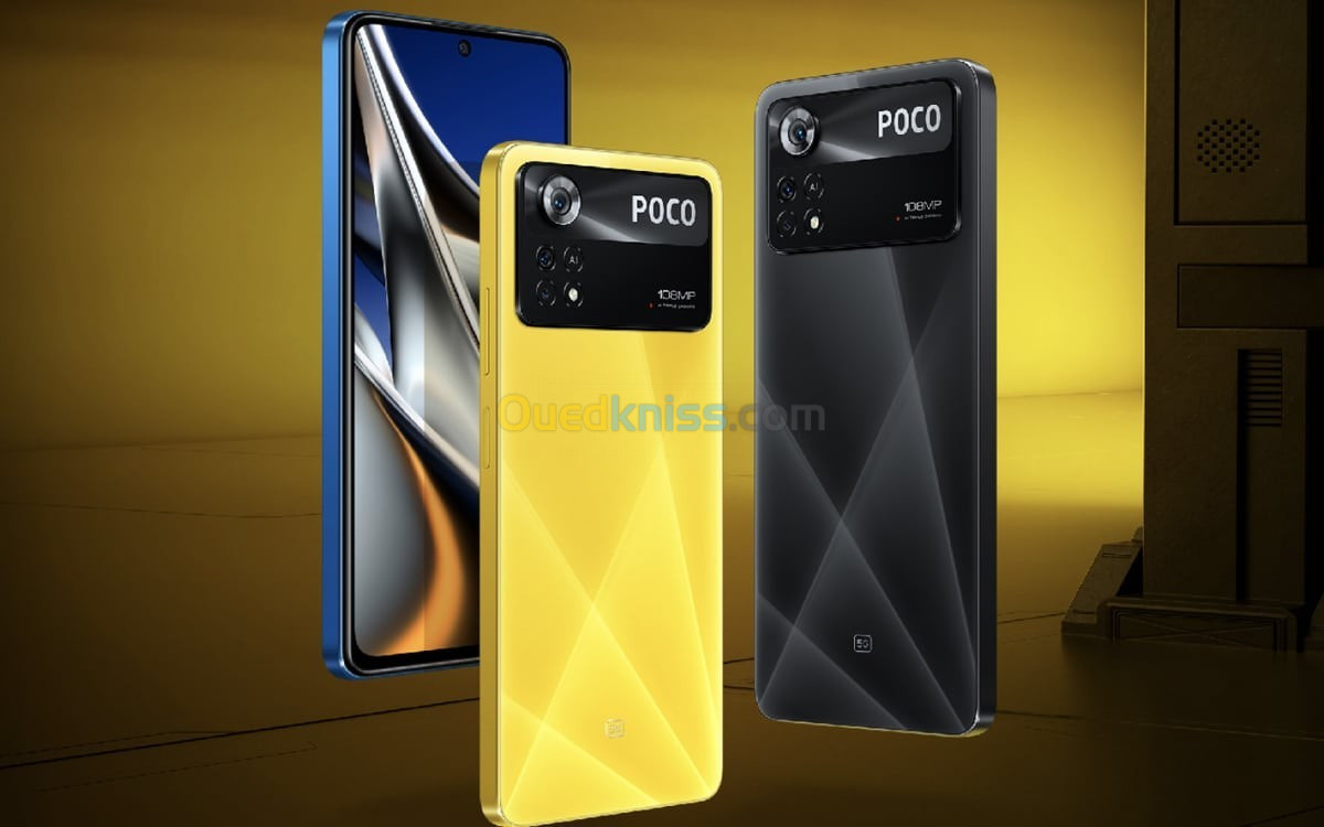 POCO X4 PRO 5G - 8Gb RAM - 256GB - Dual Sim - Snapdragon 695 5G - AMOLED, 120Hz - 5000 MAh - Blister - POCO