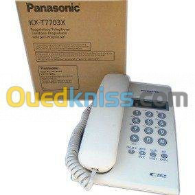 Panasonic Panasonic Télephone Fix KX-T7703X