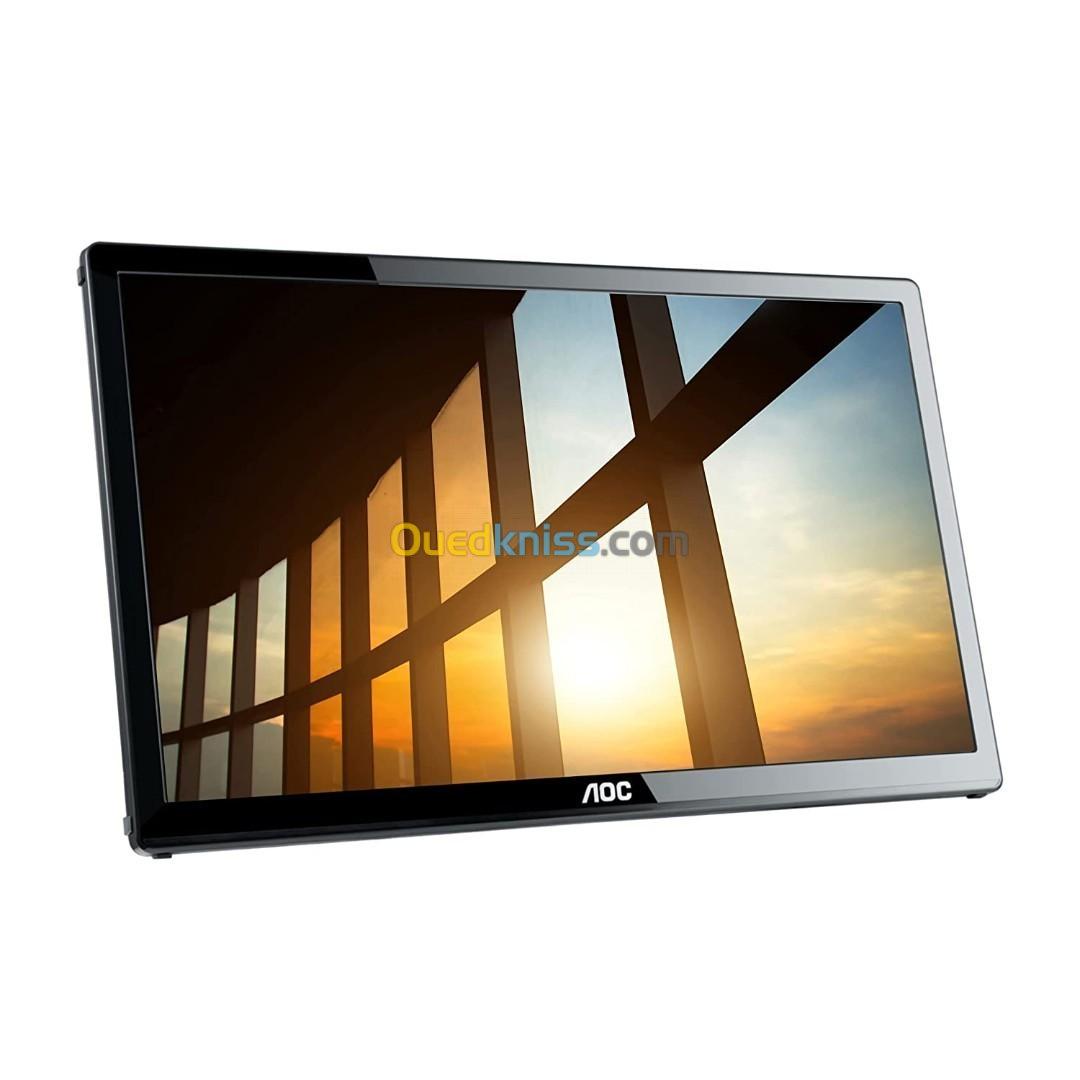 AOC I1659FWUX 15.6 Écrans Plats Full HD LCD 1920 X 1080 PIXELS - 5 MS - USB - NOIR