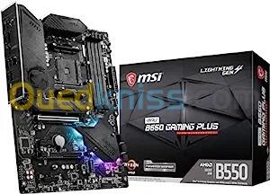 MSI MPG B550 GAMING PLUS ATX Socket AM4 AMD - 4x DDR4 - SATA 6Gb/S + M.2 - USB 3.1