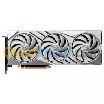 MSI GEFORCE RTX 4070 SUPER 12G GAMING X SLIM GDDR6X - 2655 MHZ - JUSQU'À 1440P - DUAL SLOT - WHITE