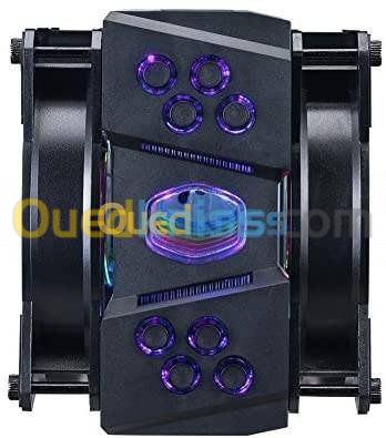 COOLER MASTER MASTERAIR MA410M RGB ADRESSABLES POUR PROCESSEUR POUR SOCKET INTEL ET AMD