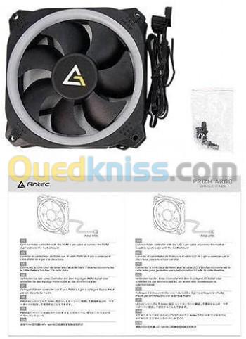 Antec Prizm 120 ARGB Ventilateur De Boîtier PWM 120 Mm Avec LED RGB