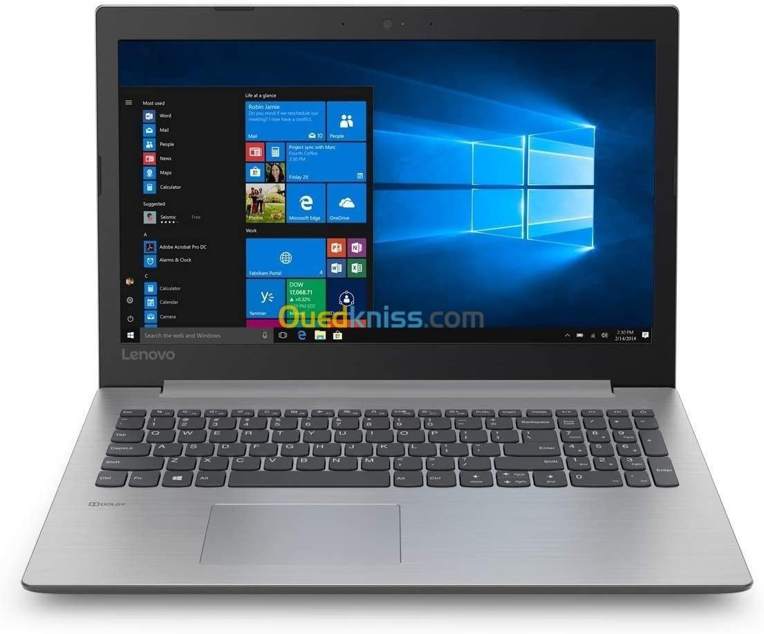 LENOVO IdeaPad Ip330-15IKB, Intel Core I3-7020U, 4Go, 1To HDD 15.6" HD