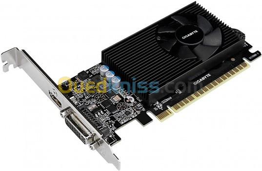 Gigabyte Nvidia GeForce GT 730 2 Go - HDMI/DVI - PCI EXPRESS - GV-N730D5-2GI -