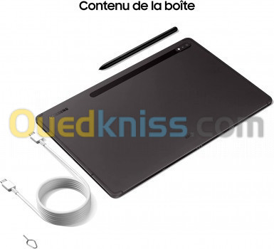 Samsung Galaxy Tab S8+ - 8 Go - 128 Go - Écran Super AMOLED 12.4" 120Hz - Wi-Fi