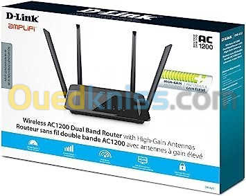 D-Link Routeur DIR-822 - Wi-Fi AC1200 Ethernet Dual Band