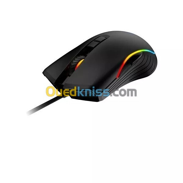 MSI FORGE GM300 - SOURIS GAMING RGB - CAPTEUR OPTIQUE - BLACK - 7200 DPI - FILAIRE