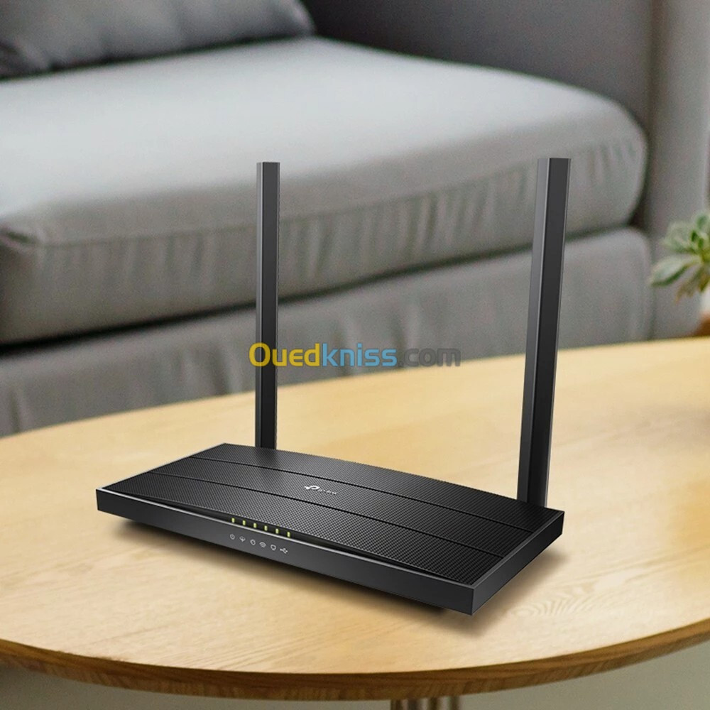  TP-LINK Archer VR400 V3 Modem Routeur VDSL2- ADSL2+ Wi-Fi AC 1200Mbps - 300Mbps - 2.4GHz