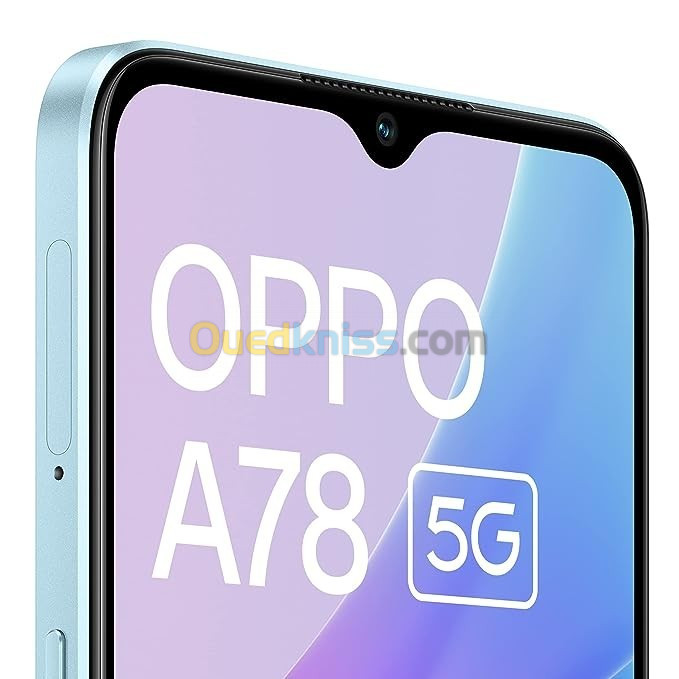 OPPO A78 - 128 Go - 8 Go - 6.56 LCD IPS - 5000 mAh- Blister