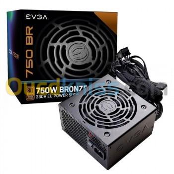 Alimentation EVGA 750W ATX 80+Bronze